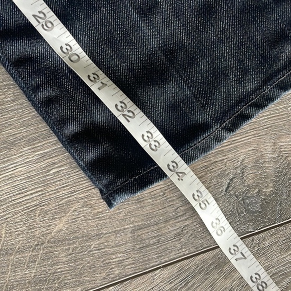 7 for all mankind jeans, dark denim size 29 straight leg - Picture 8 of 10
